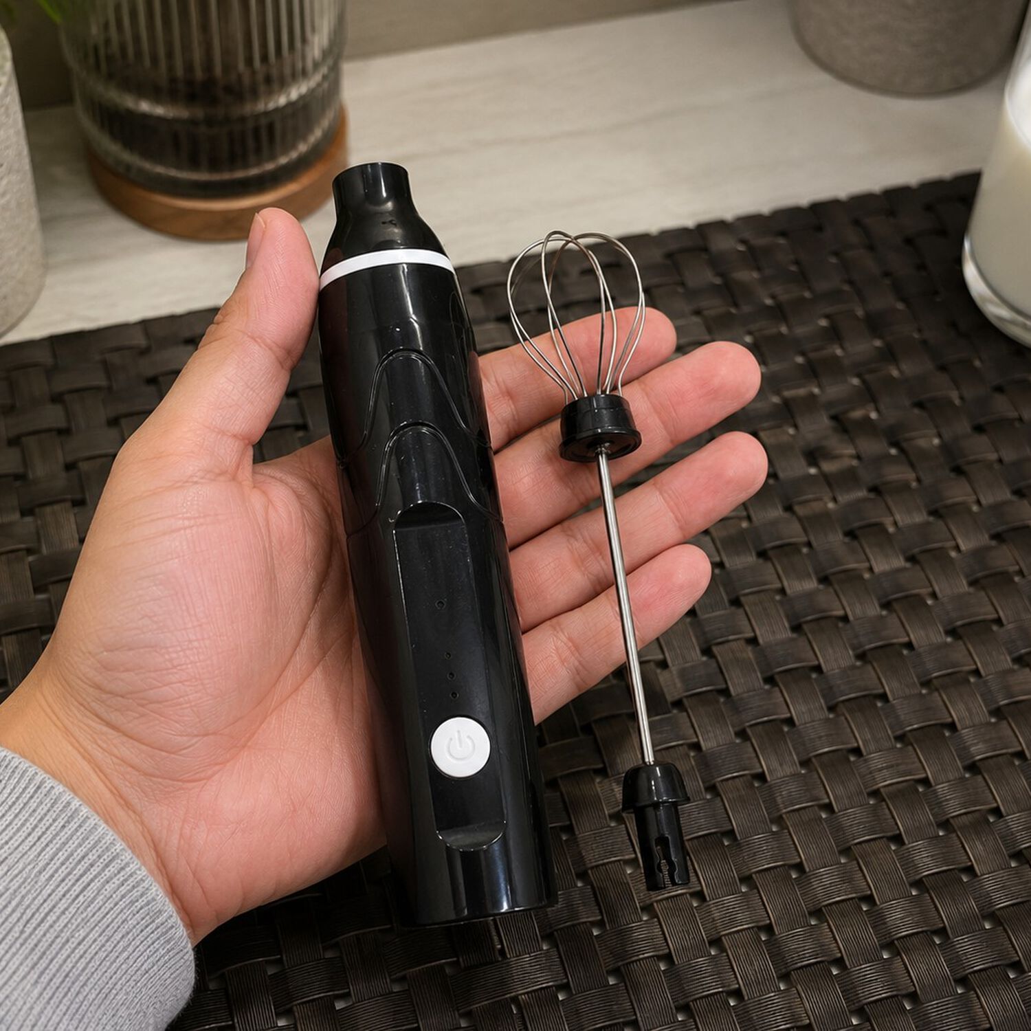 Espumador Batidor De Mano Recargable 3 Velocidades Con Doble Cabezal Para Caf&eacute;, Matcha Y Prote&iacute;nas image number 5.0