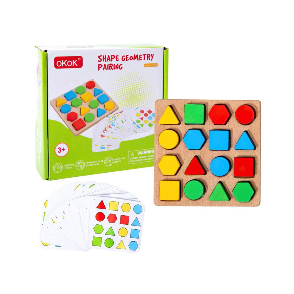 Juguete De Encaje Con Figuras Geom&eacute;tricas image number 0.0