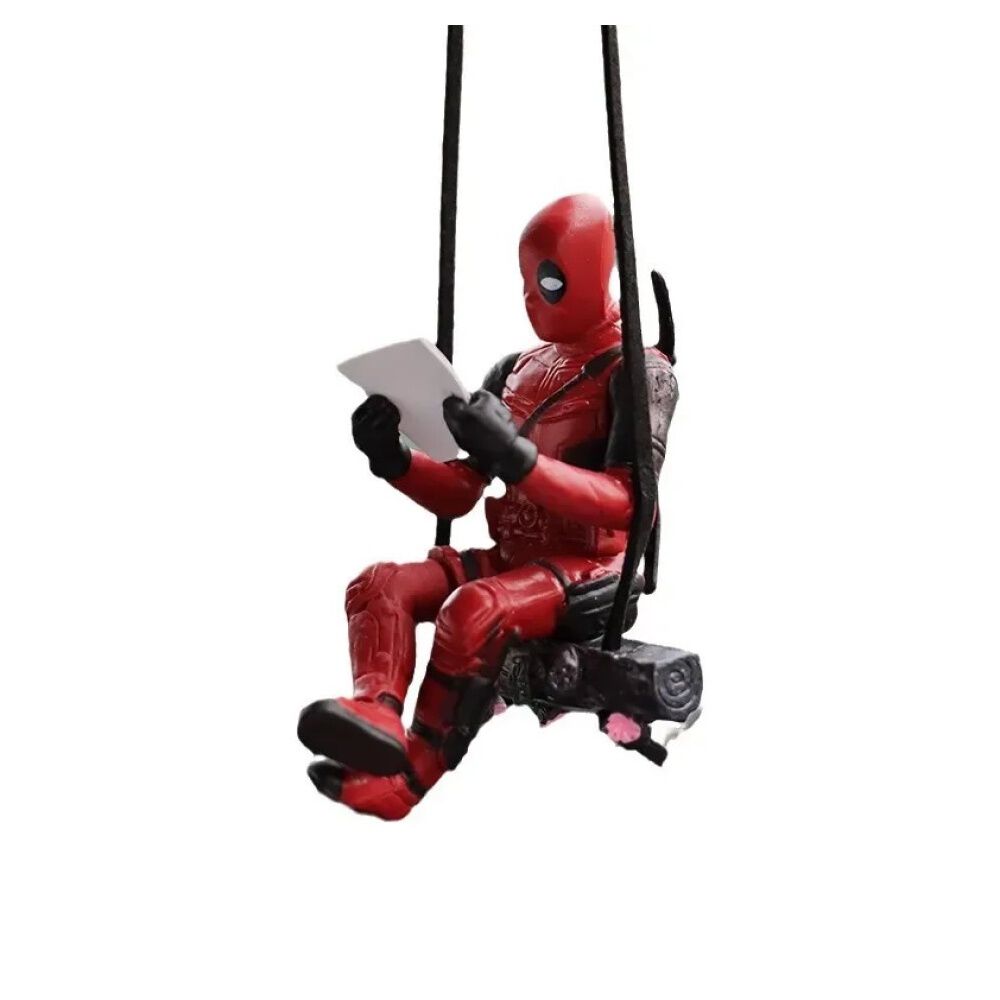 Adorno Colgante Deadpool Decoracion Hogar O Automovil image number 0.0