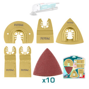Kit Juego Hojas Multifuncional Oscilante 15 Piezas Total