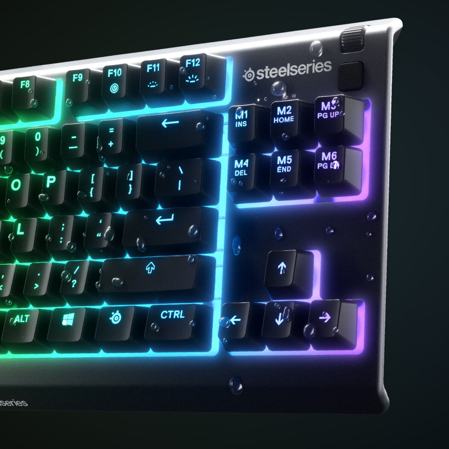 Teclado Gamer Steelseries Apex 3 Tkl Rgb Whisper-quiet Negro image number 2.0