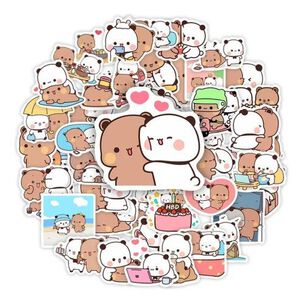Set Stickers Calcomonias Ositos Cute Bubu Y Dudu