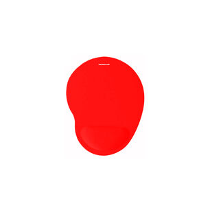 Mouse Pad Con Apoya Mu&ntilde;eca De Gel Rojo - Ps