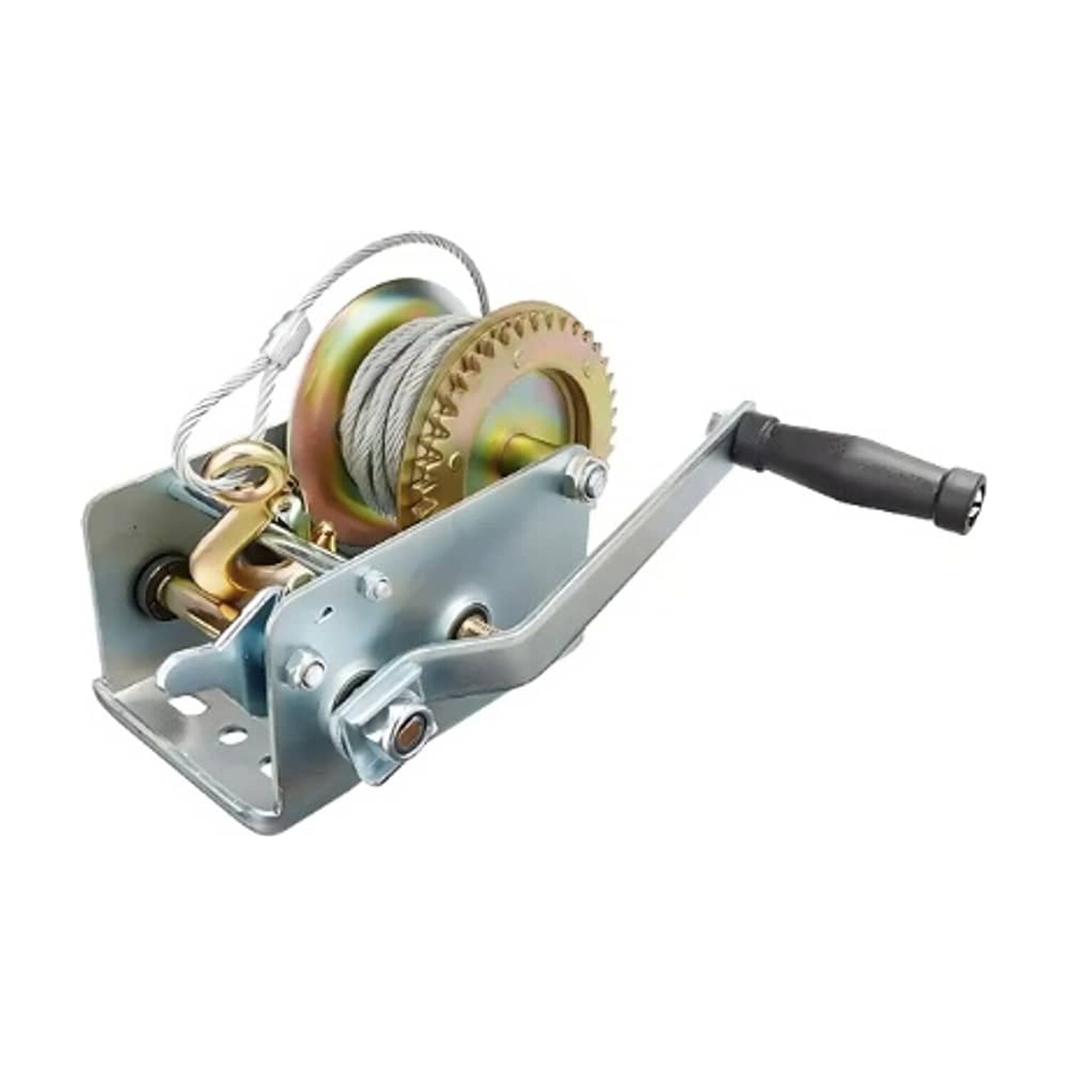 Malacate Con Manivela 650 Kg Con Cable Truper Maw-54c image number 2.0