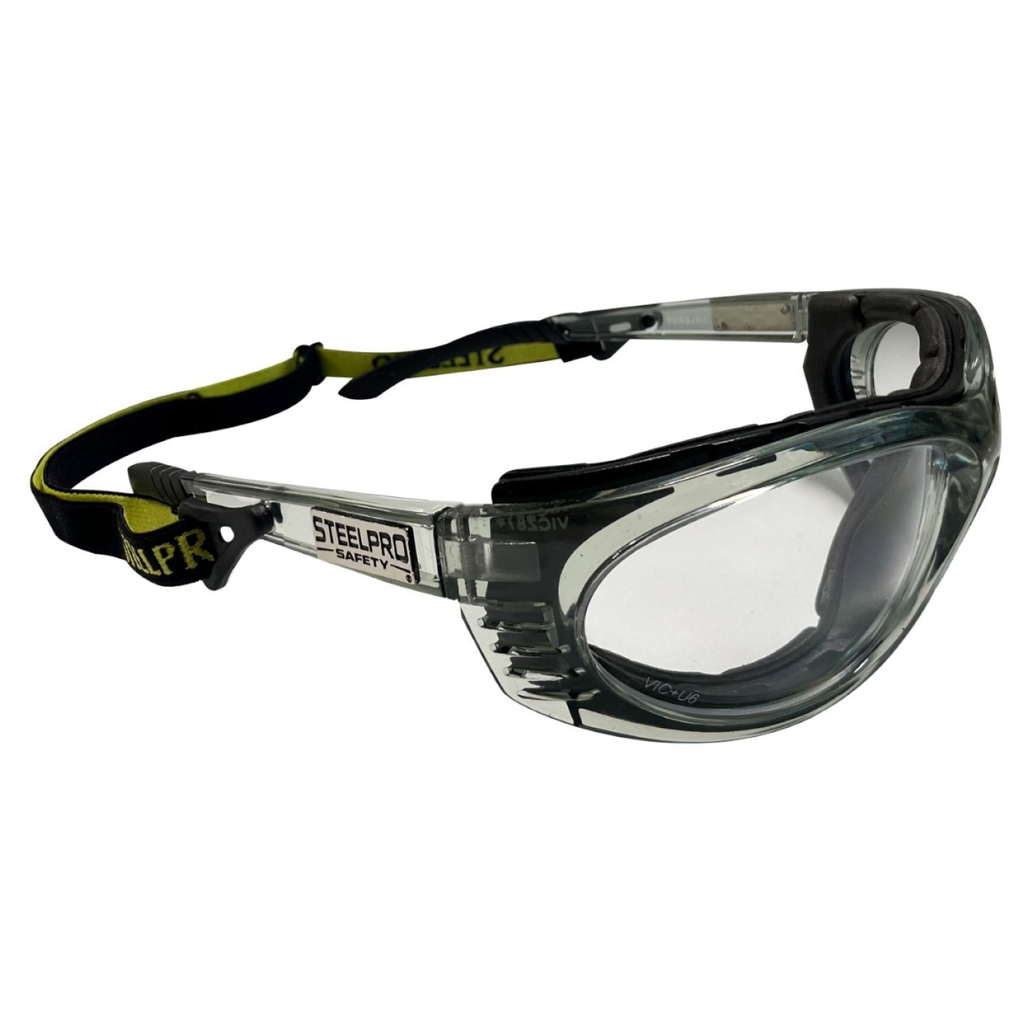 Lente Seguridad Turbine Claro Marco Gris Af image number 0.0