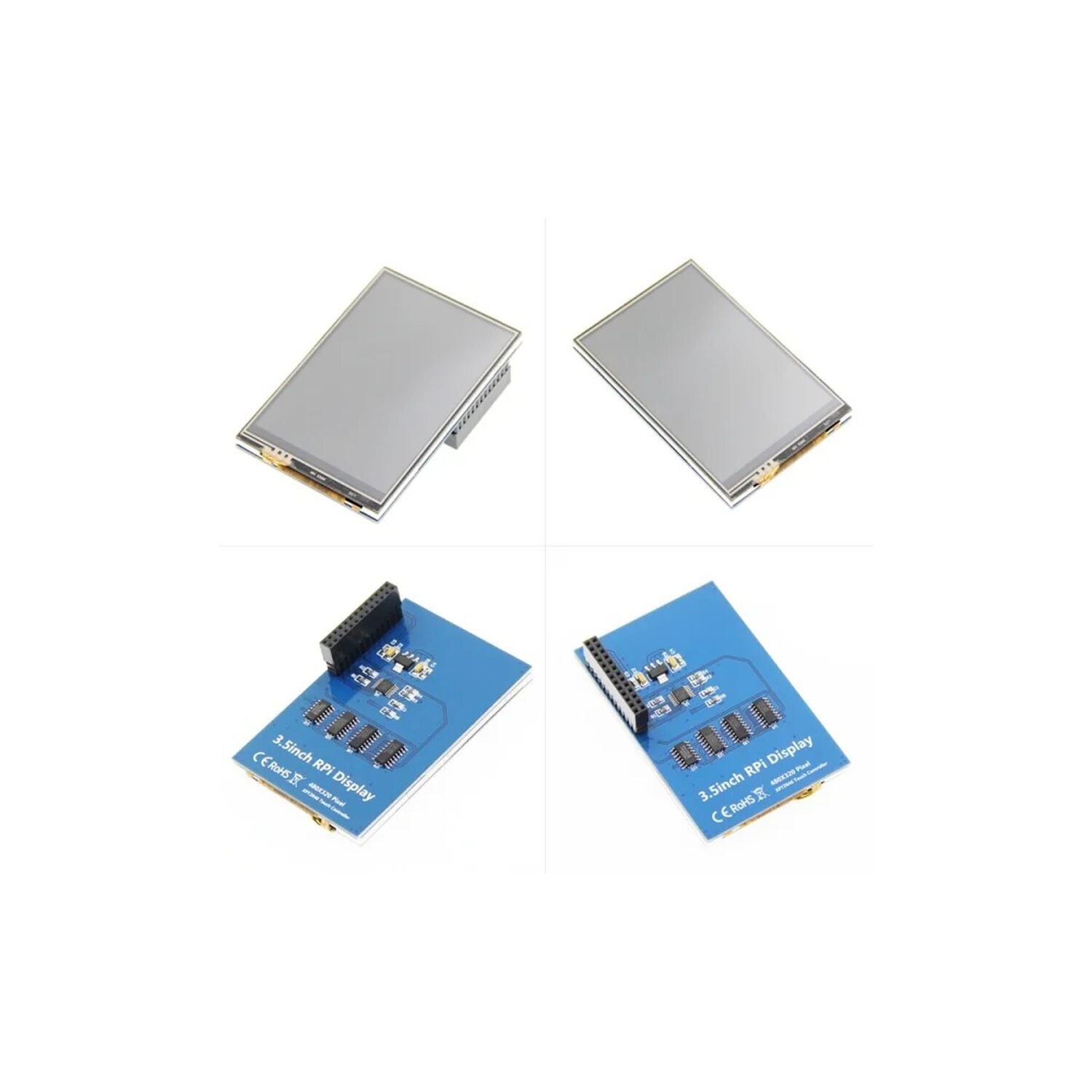 Pantalla T&aacute;ctil Lcd 3.5" Para Raspberry Pi 3b/3b+/4b image number 2.0