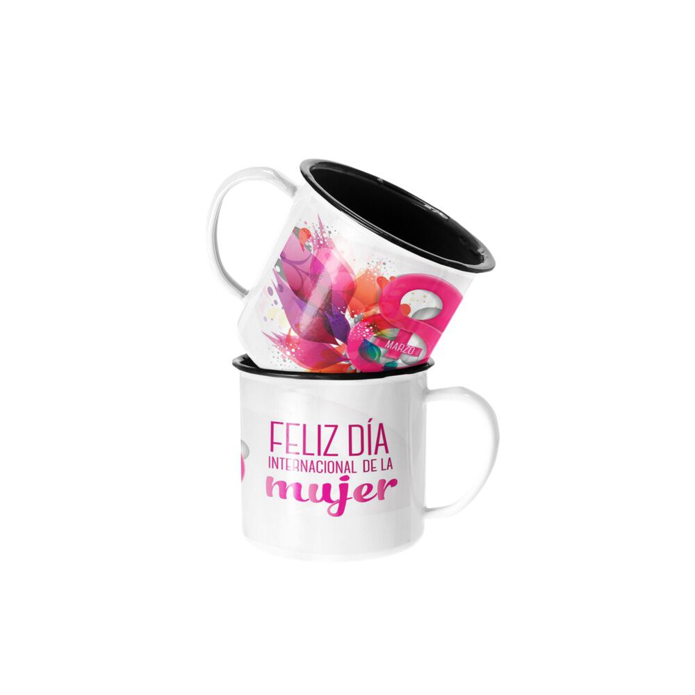 Taza Enlozada Lechera Dia De La Mujer 8 De Marzo image number 0.0