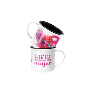 Taza Enlozada Lechera Dia De La Mujer 8 De Marzo