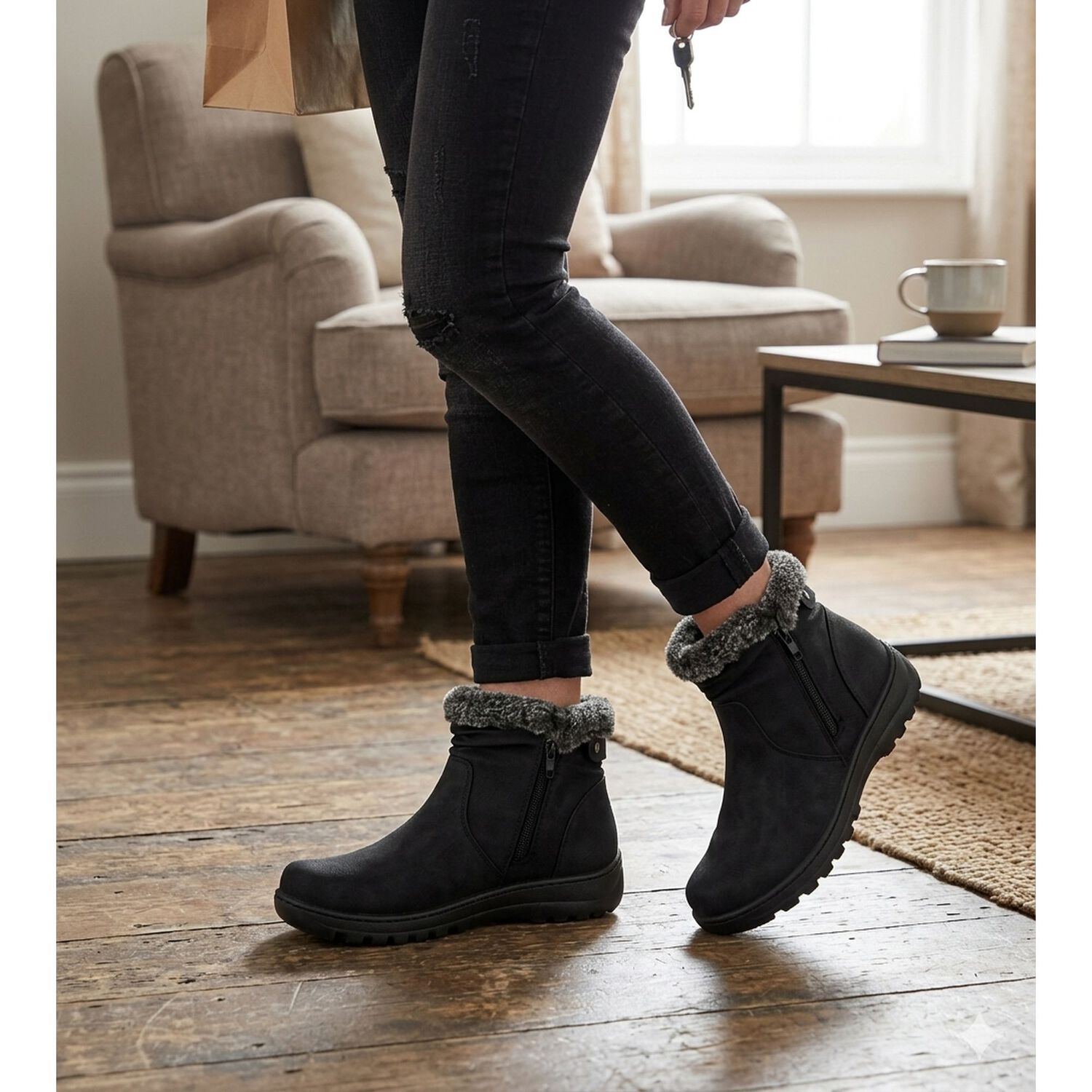 Botin Bera Negro Passer image number 5.0
