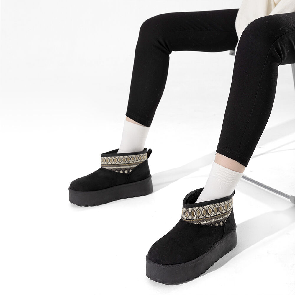 Botin Térmico Casual Mujer Gamuza Antideslizante Weide Sl25 image number 0.0