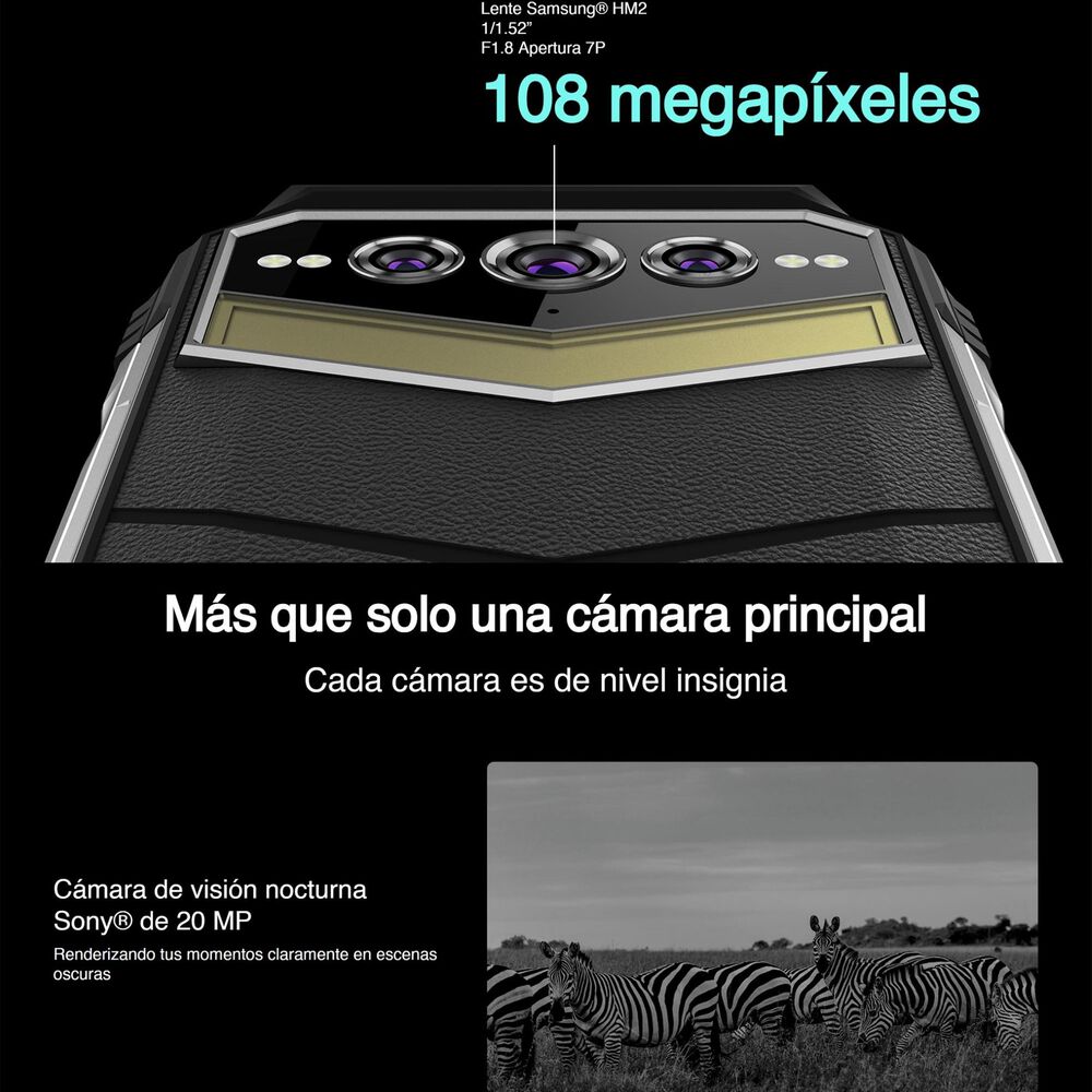 Doogee S100 Pro Resistente A Golpes, Polvo, Humedad Y Agua / Bater&iacute;a Potente, C&aacute;mara Visi&oacute;n Nocturna, Carga Inal&aacute;mbrica image number 6.0