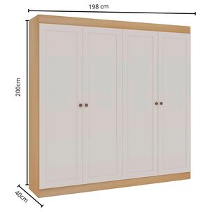 Cl&oacute;set Vekkahome Europa / 4 Puertas / 2 Cajones