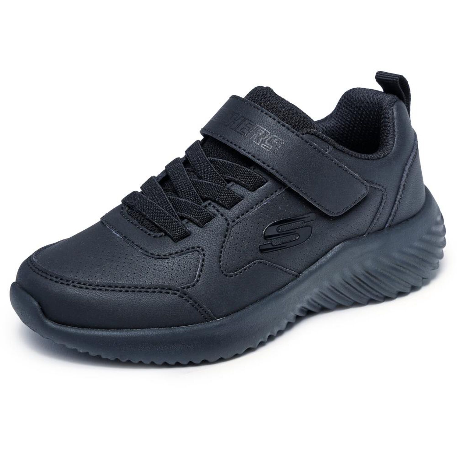 Zapatilla Escolar Ni&ntilde;o Skechers Bounder - Power Study Bbk image number 2.0