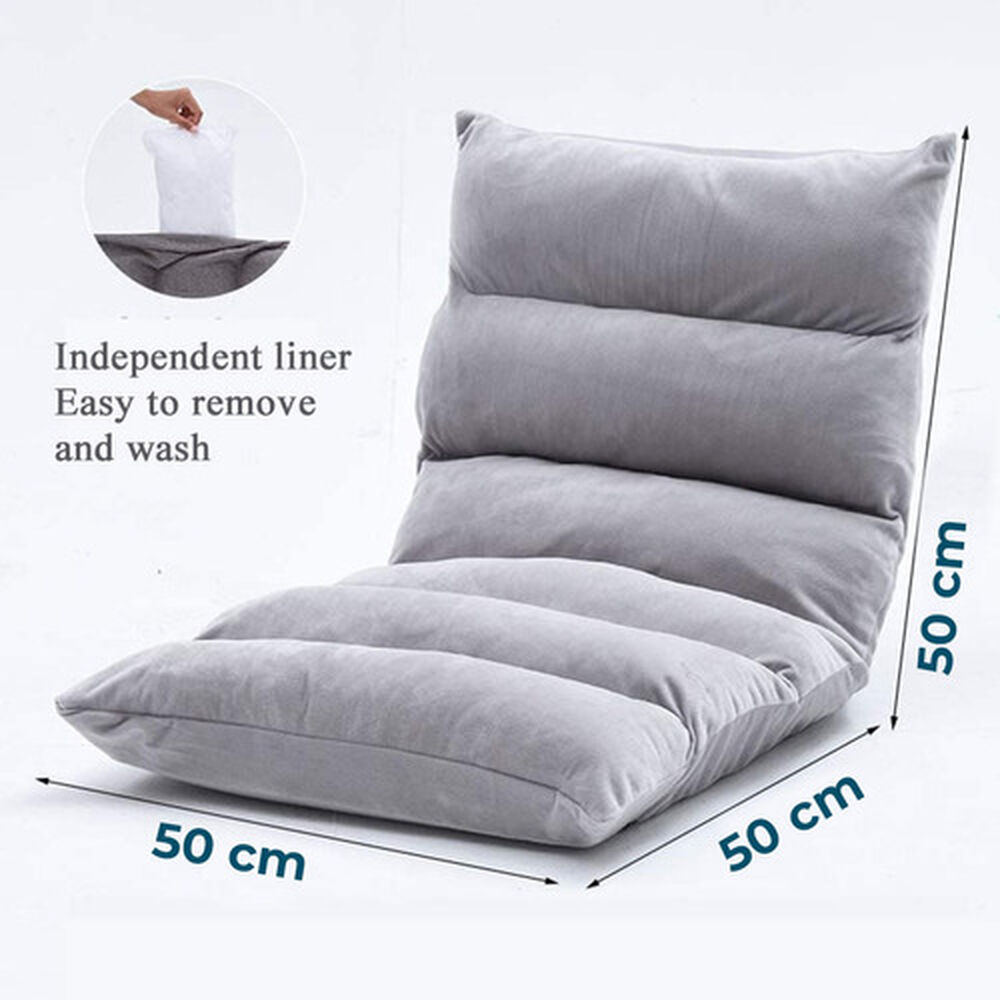 Cojín Puf Sofá Reclinable - Gris image number 2.0