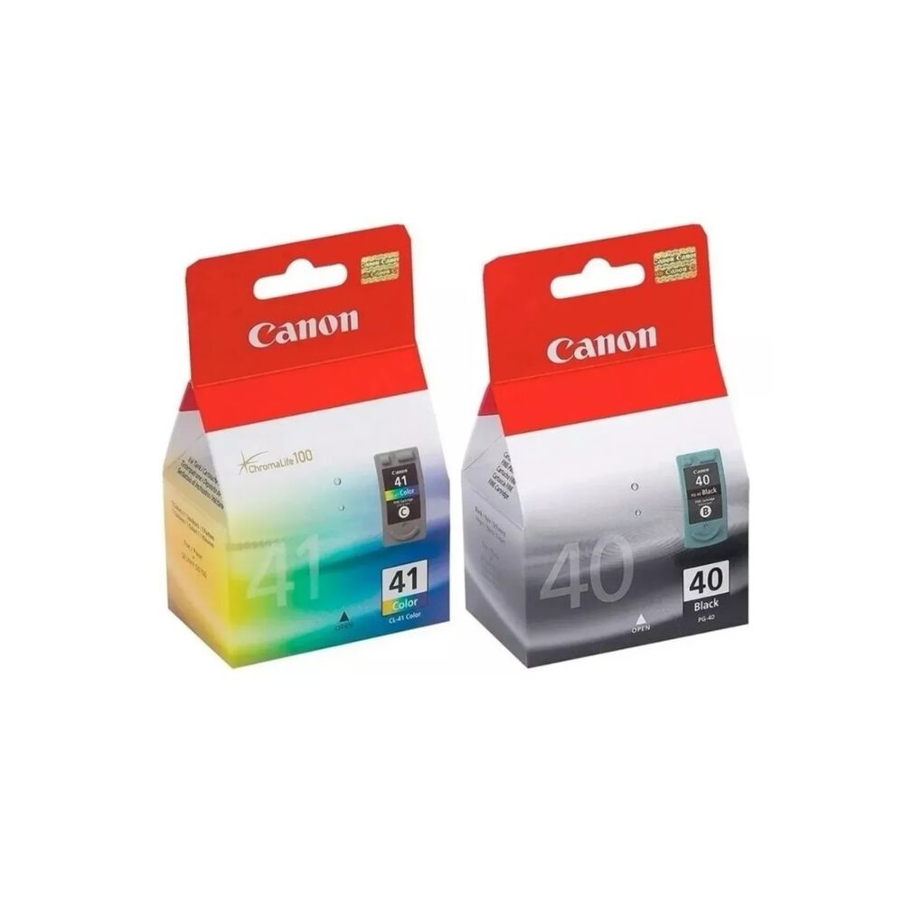 Pack Cartuchos Canon 40- 41 Original. Negro / Tricolor image number 0.0