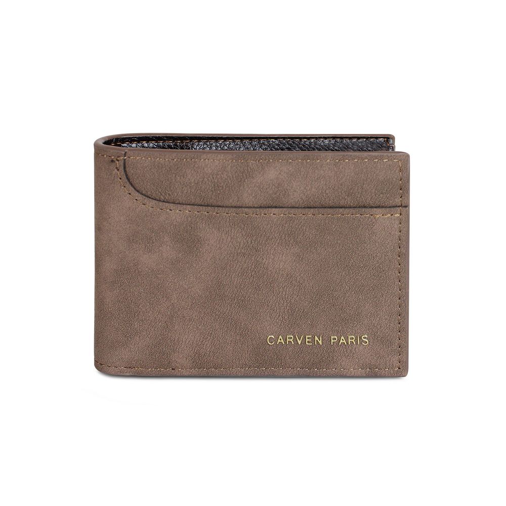 Billetera Hombre Jack Caf&eacute; Oscuro Con Monedero Carven Paris image number 2.0