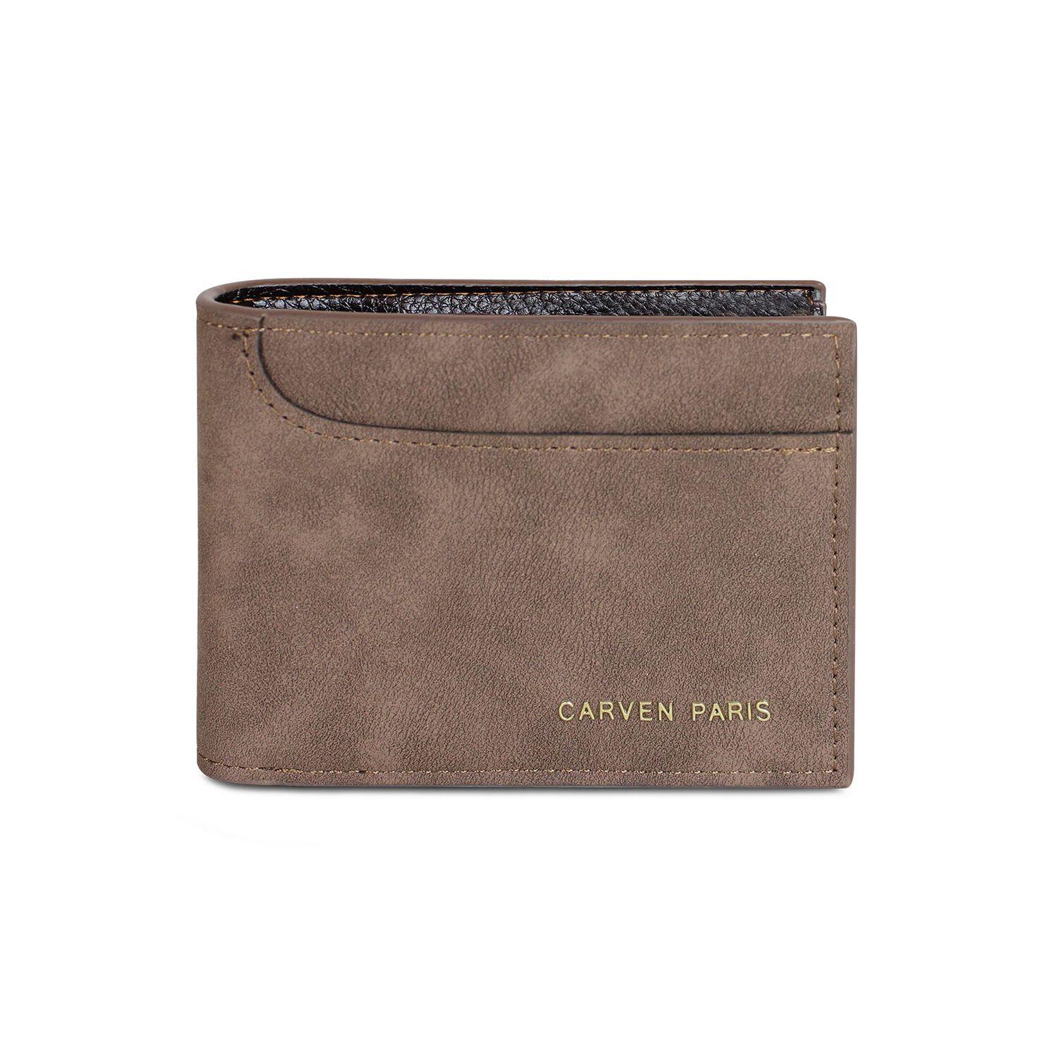 Billetera Hombre Jack Caf&eacute; Oscuro Con Monedero Carven Paris image number 2.0