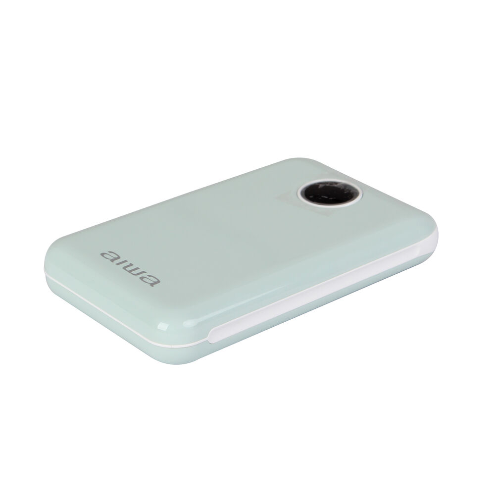 Cargador Batería Externa Power Bank 10.000 Mah Aiwa Paw-300 Celeste image number 3.0