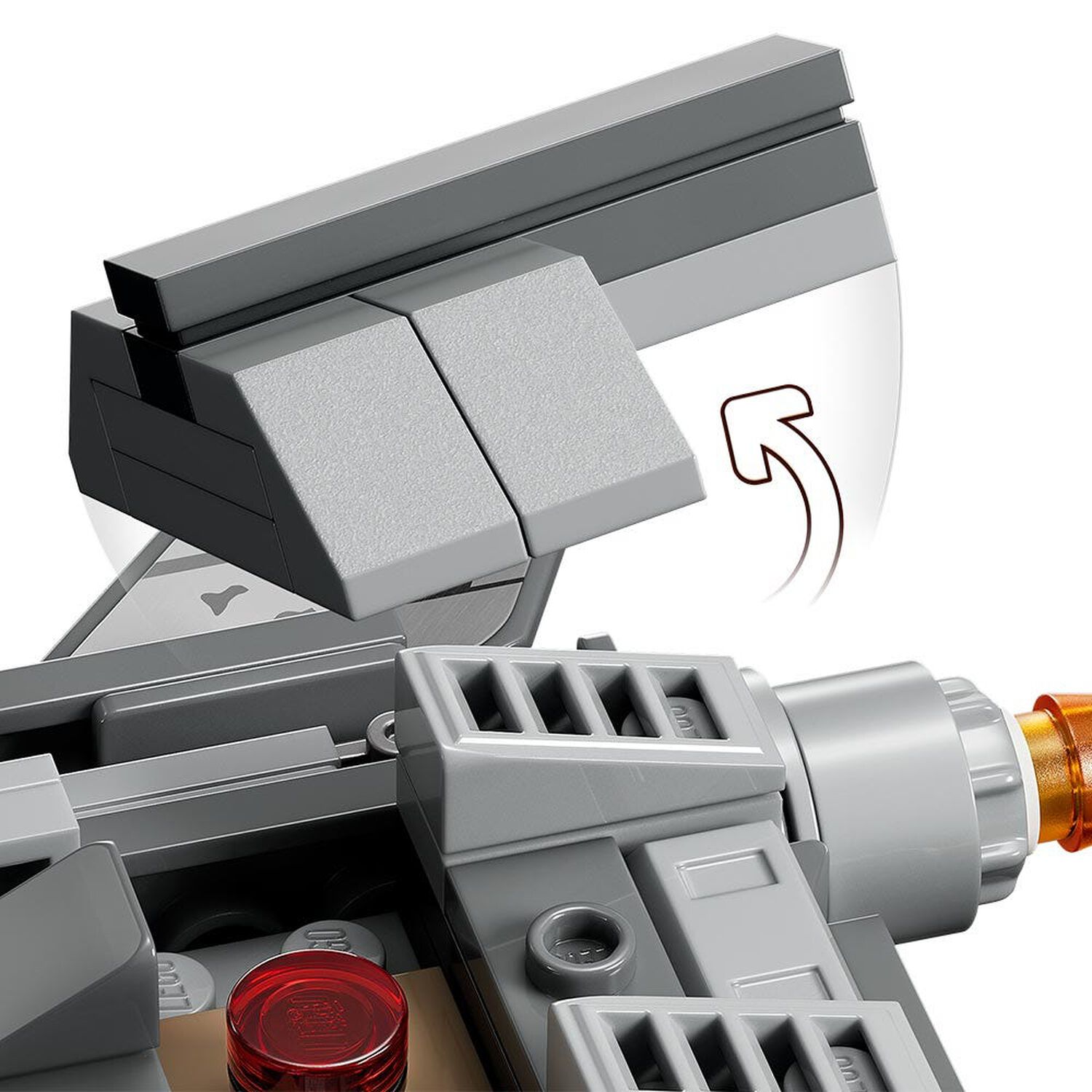 Lego Star Wars - Caza Snub Pirata - 75346 image number 8.0