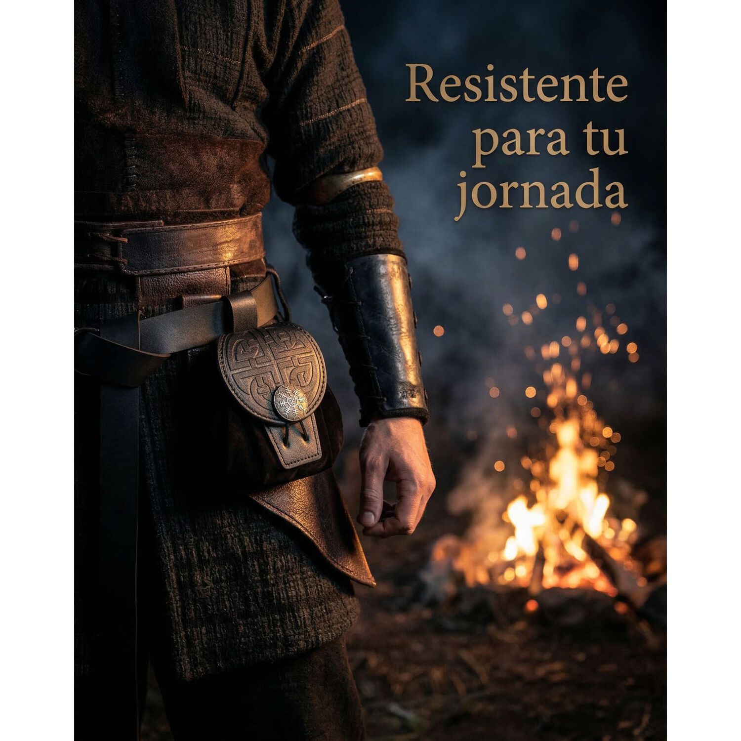 Bolso Medieval Para Cintur&oacute;n Con Broche N&oacute;rdico Vikingo image number 17.0