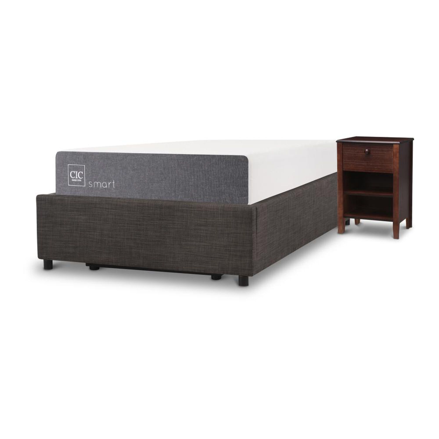 Cama Ba&uacute;l Cic Smart / 1.5 Plazas / Base Normal + Velador image number 4.0