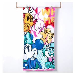 Toalla De 70x140cm Dibujo Animado Ratonas Coquetas Para Niños