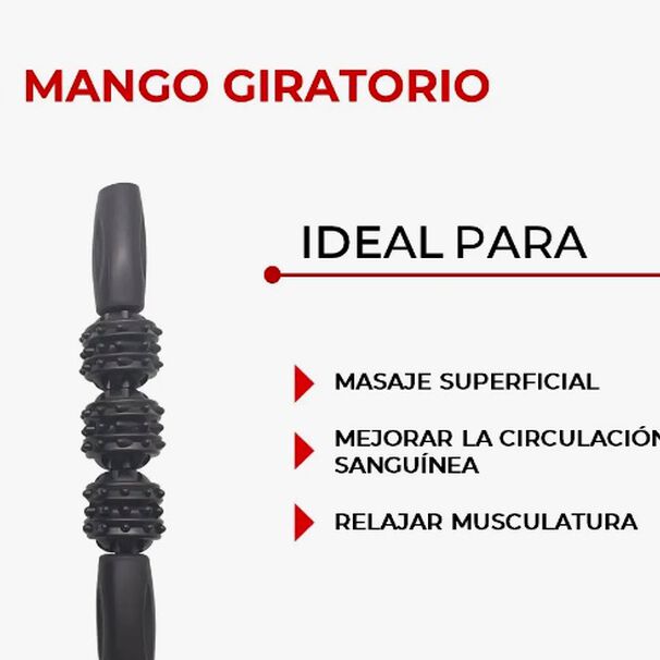 Rodillo Roller Masajeador Set 5 En 1