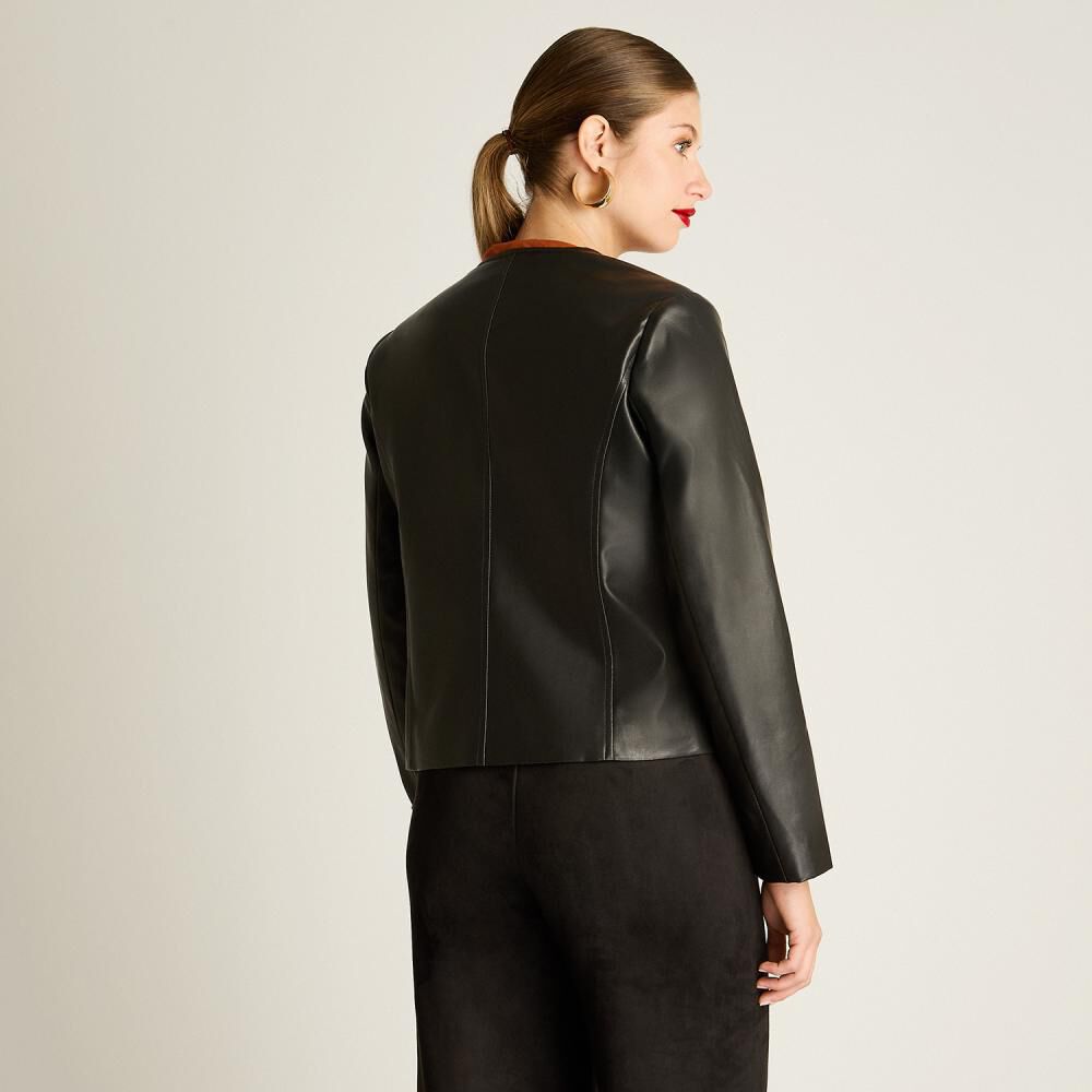 Casaca Pu Mujer Lorenzo Di Pontti image number 2.0