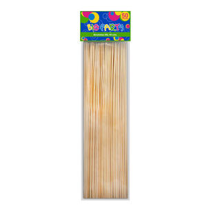 Brocheta Anticucho 40x5 Mm 30 Piezas Big Party