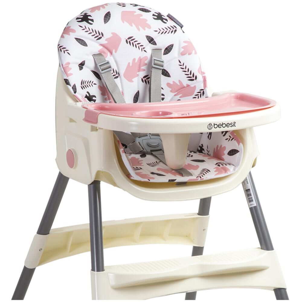 Silla De Comer Bebesit Qb001 Rosa image number 3.0