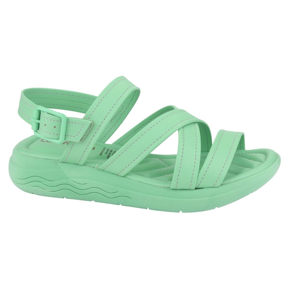 Sandalia Comfortflex Mujer 2261401 Verde Moda image number 0.0