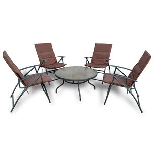Set De Terraza 4 Sillas + Mesa Ipanema
