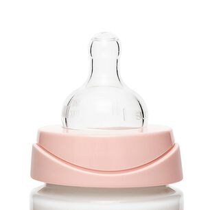 Mamadera Premium 150ml Tetina Silicona Hygge Rabbit Rosado
