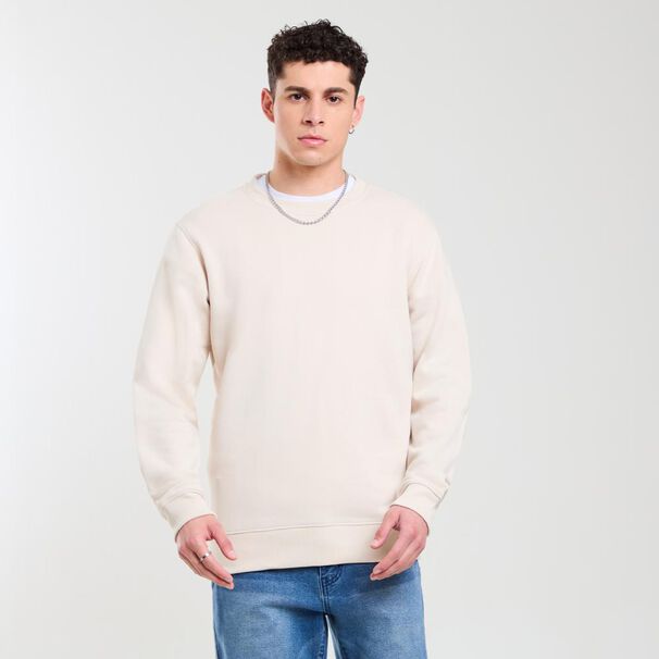 Poler&oacute;n B&aacute;sico Slim Cuello Redondo Hombre Skuad