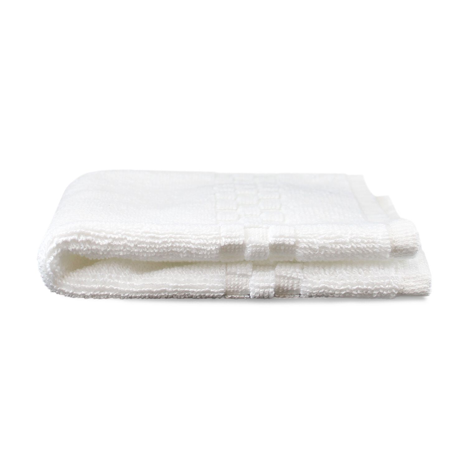 Toalla De Cara Signature Nautica 100% Algod&oacute;n 33x33cm Frescura Y Suavidad Blanca image number 1.0