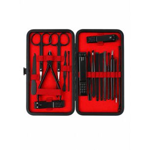 Kit Completo Manicura Y Pedicura 18 Piezas Con Estuche