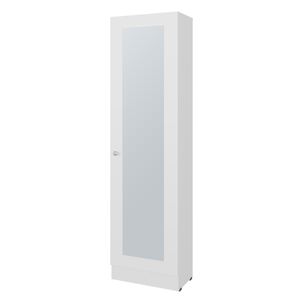 Closet 1 Puerta Con Espejo 180,1x49,1x30,2 Cm