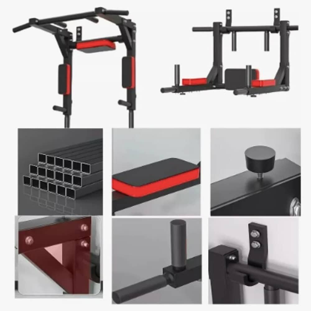 Ejercicios Multifuncional Barra Dominadas Pared image number 4.0