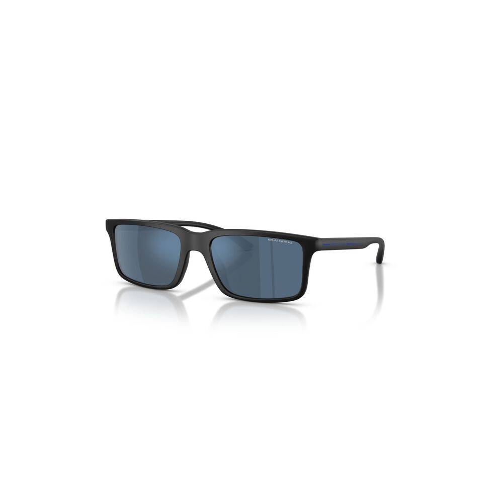 Lentes De Sol Negro Espejados Armani Exchange image number 1.0