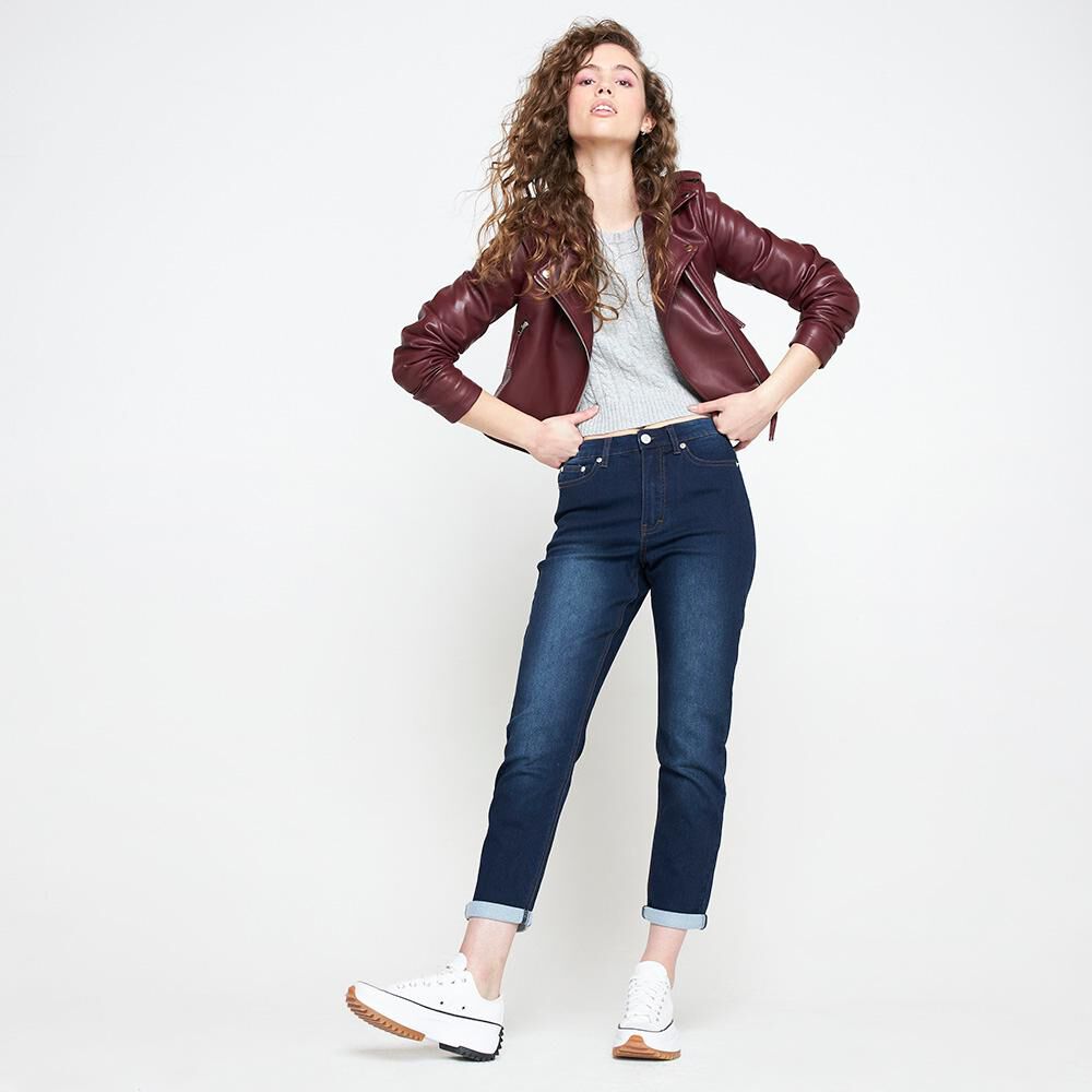 Jeans Mujer Tiro Alto Mom Freedom image number 1.0