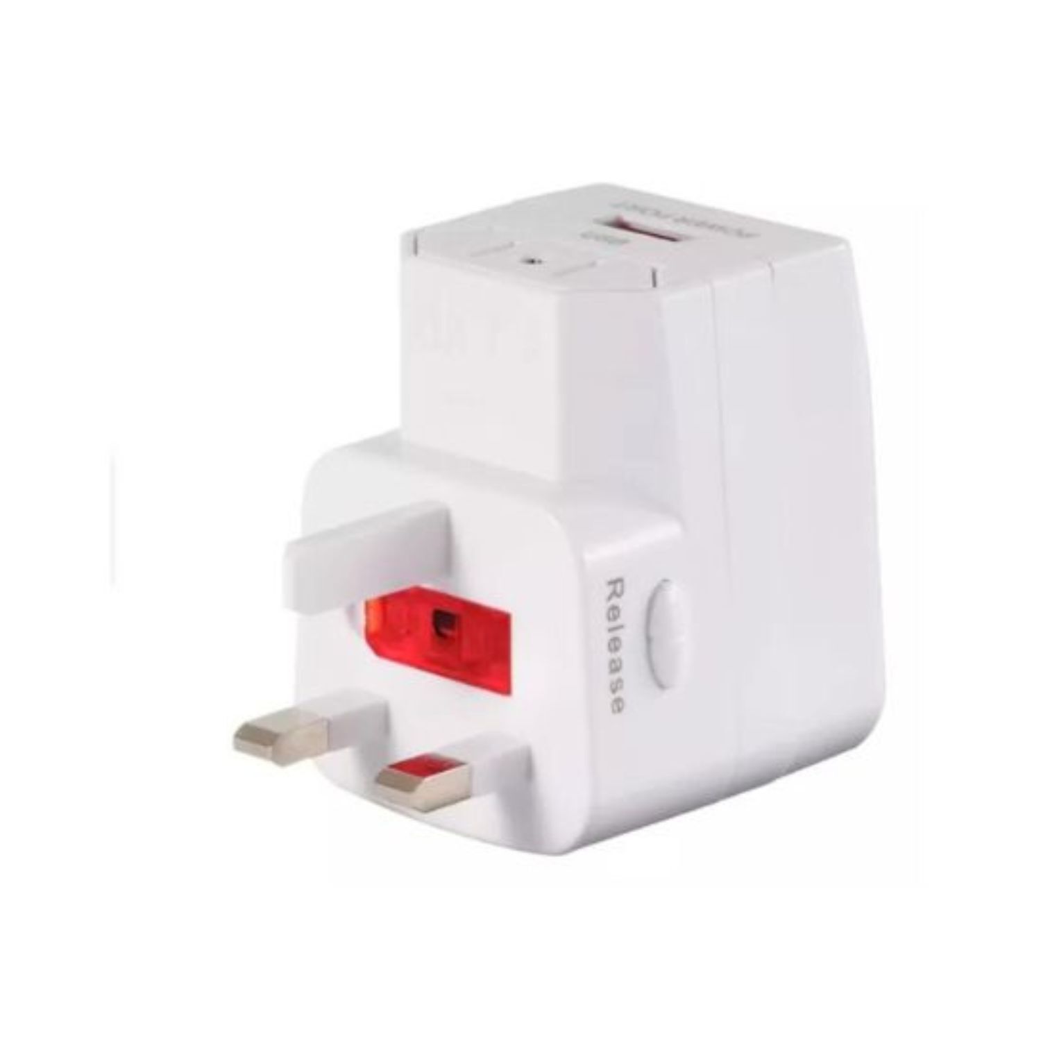 Adaptador Enchufe Universal Para Viajes 110/220v Puertos Usb image number 2.0