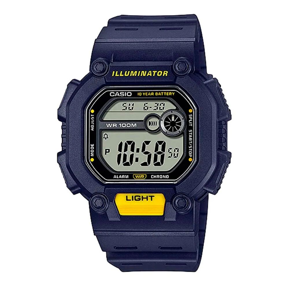 Reloj Casio De Hombre W-737h-2avdf Classic Line Digital Azul image number 6.0