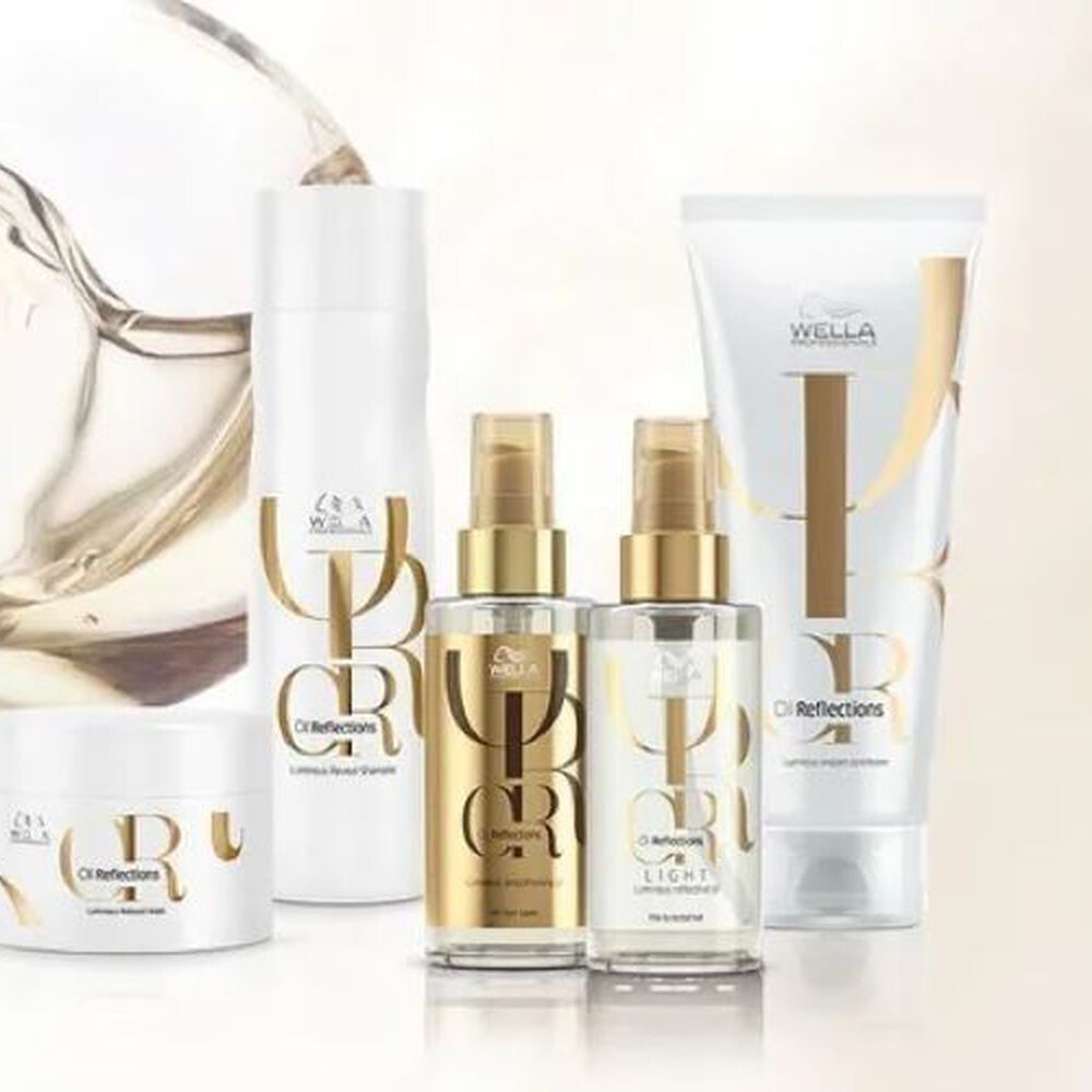 Aceite Oil Reflections Light 100ml Tratamiento Brillo De Wella image number 2.0