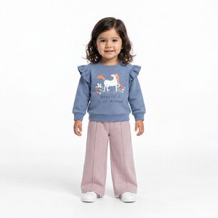 Conjunto Manga Larga Bebe Ni&ntilde;a Baby