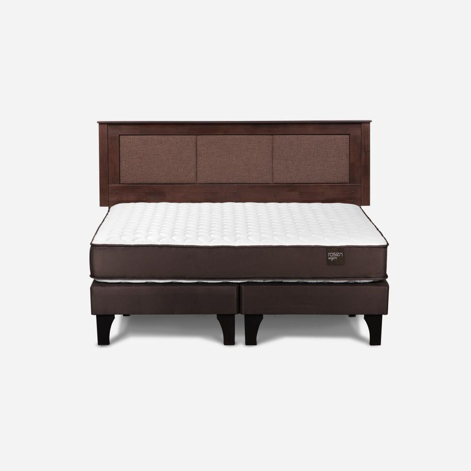 Cama Europea Rosen  Ergo T / King / Base Dividida + Respaldo Rachel image number 0.0