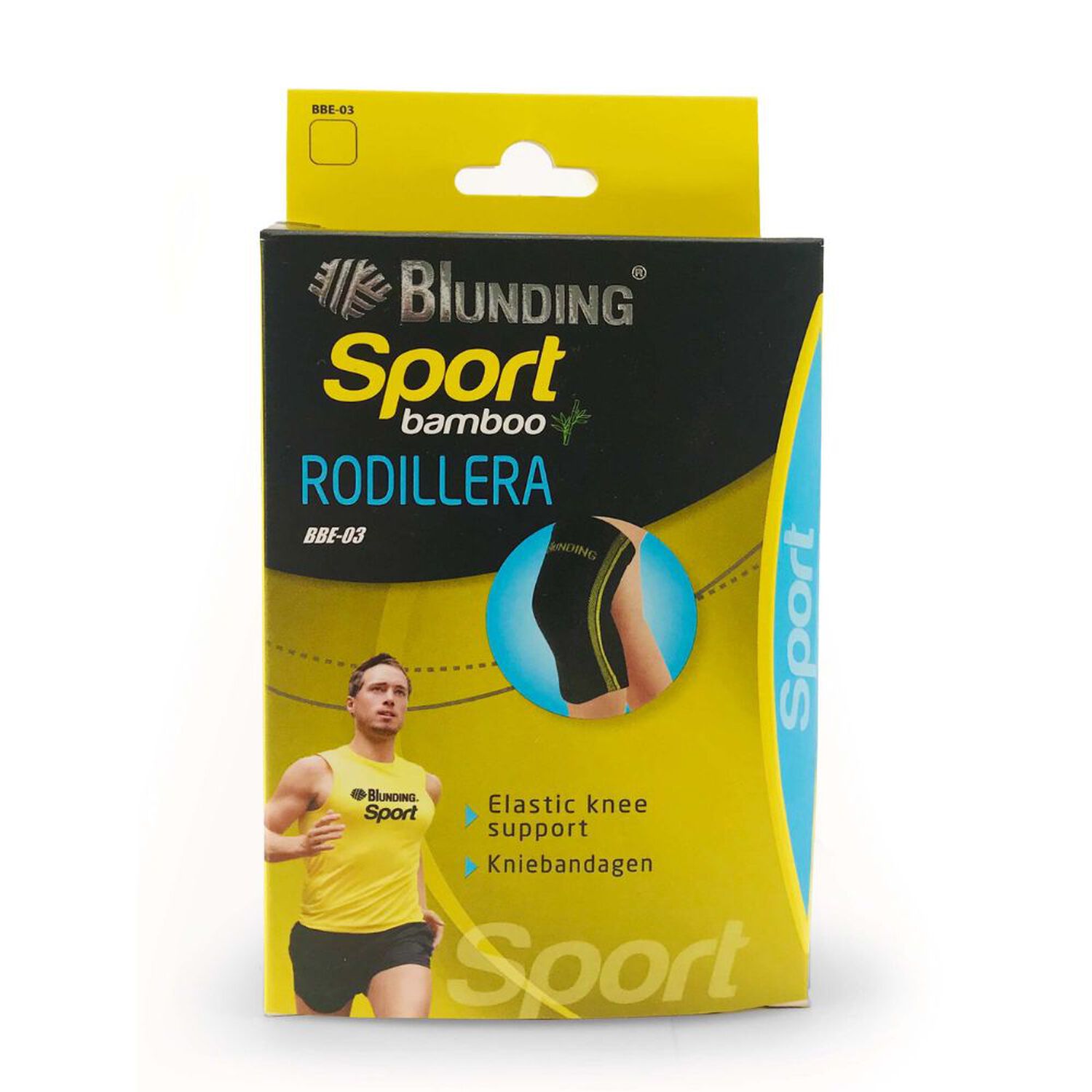Rodillera, Rodilla El&aacute;stica En Tela De Bamb&uacute; Talla Xl-blunding image number 1.0