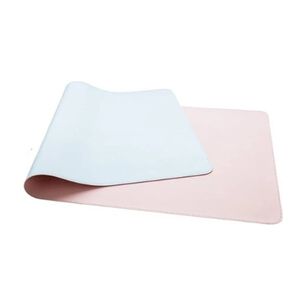 Alfombrilla Mousepad Cuero Doble Cara 80 X 40 Cm Impermeable