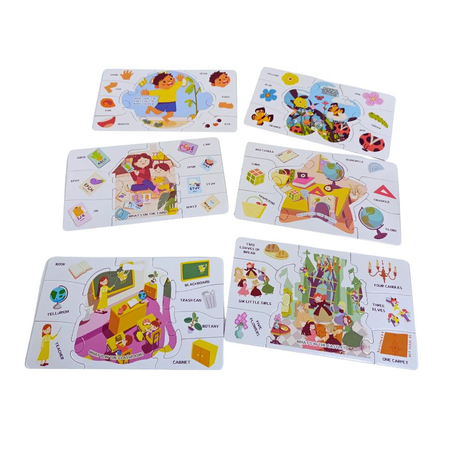Puzzle Infantil De Insectos 45 Piezas Educativo image number 2.0