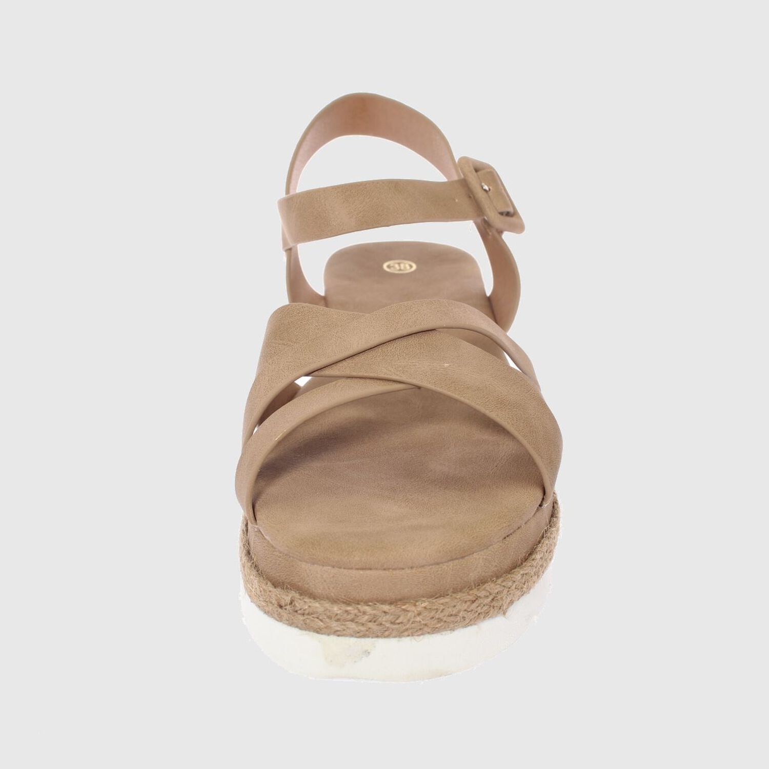 Sandalia Plataforma Khaki V&iacute;a Franca Art. 52111b31160khaki image number 1.0