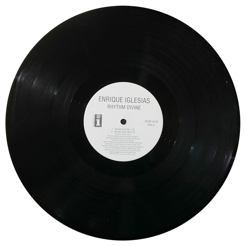 Enrique Iglesias - Rhythm Divine | 12" Maxi Single Usado image number 2.0